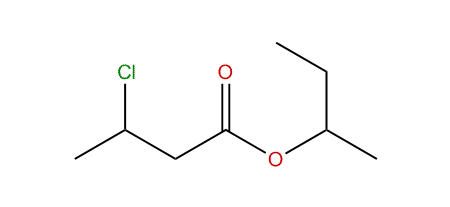 sec-Butyl 3-chlorobutanoate